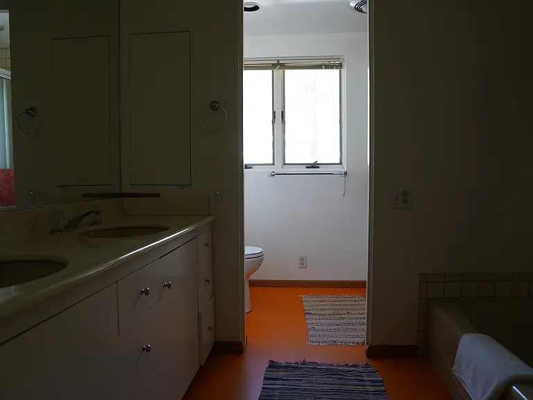 bathroom 2, shower & bath