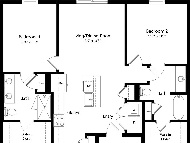 2A.1ALT floor plan Alta Rise