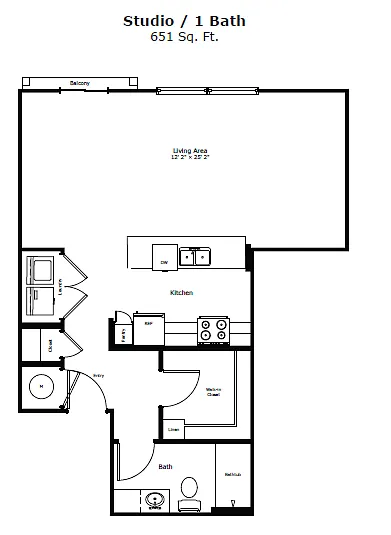 Floor plan Biltmore