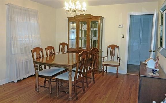 Dining Room with hardwood floors