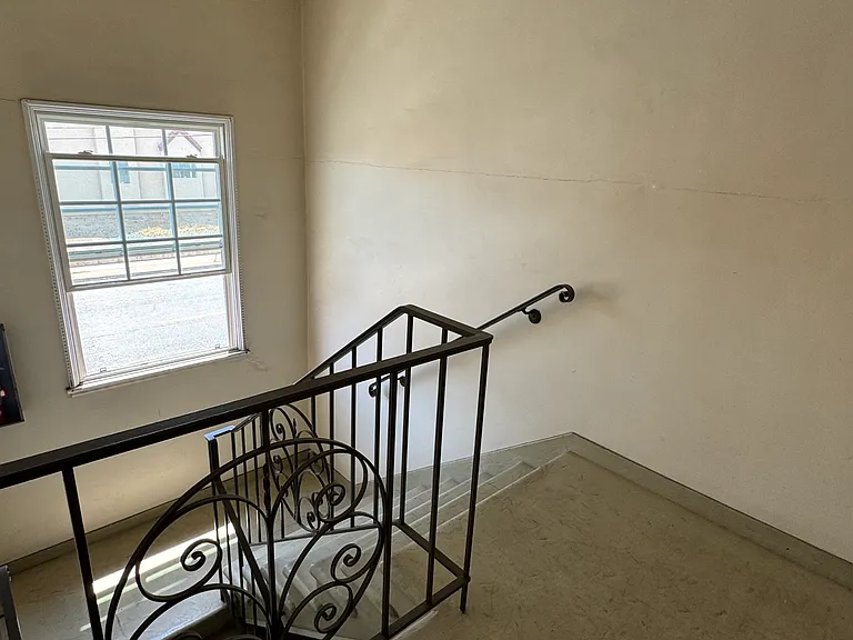 Front entrance. Building only has 2 units- no adjacent neighbors- so loads of privacy.