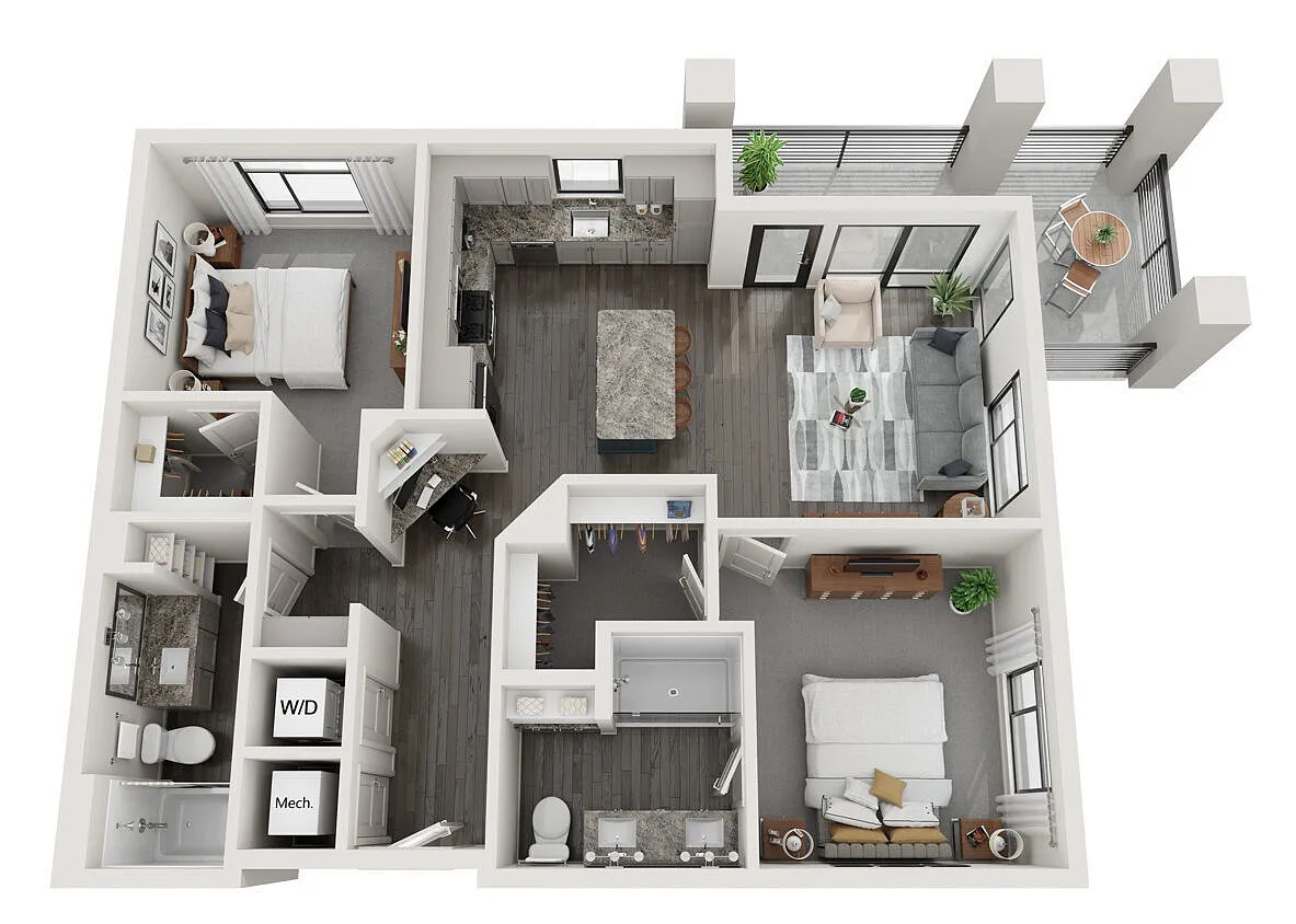 Floor plan B6