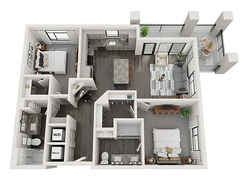 Floor plan B6
