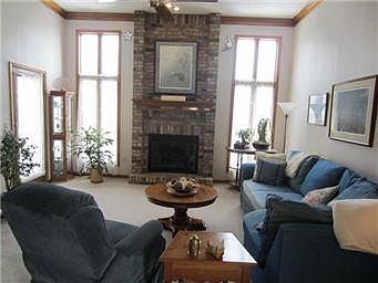 Great room walk out to the deck.