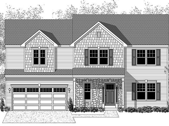 Elevation A with optional features