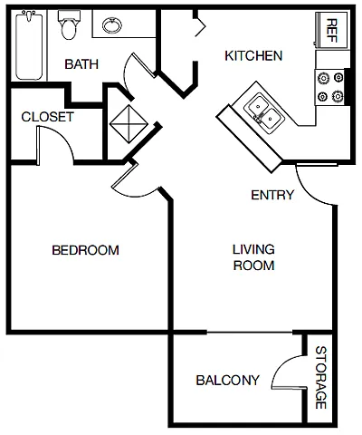 Floor plan 1A Renovation 2