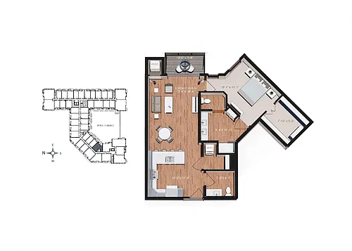 Floor plan A11