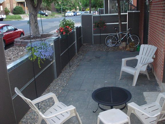 private patio