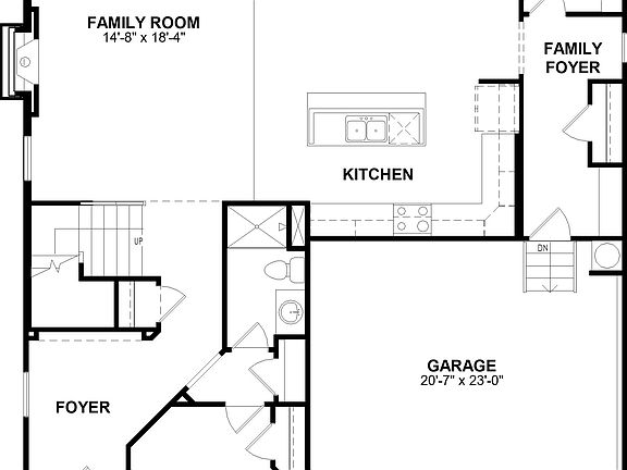 floor plan main level