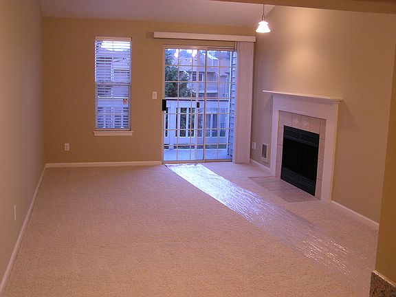 Living room w/ fireplace