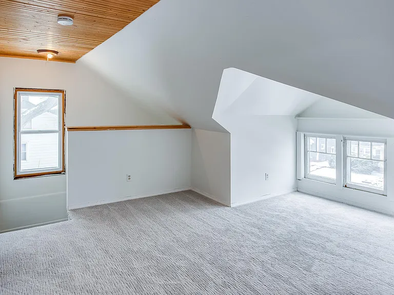 Finished attic