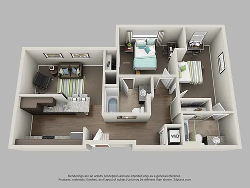 Floor plan B1