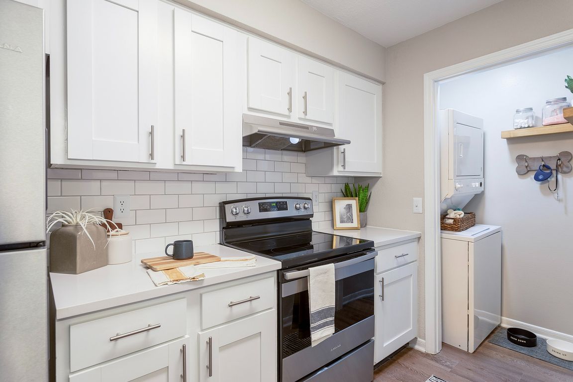Newly Renovated Kitchen with Stainless Steel Appliances