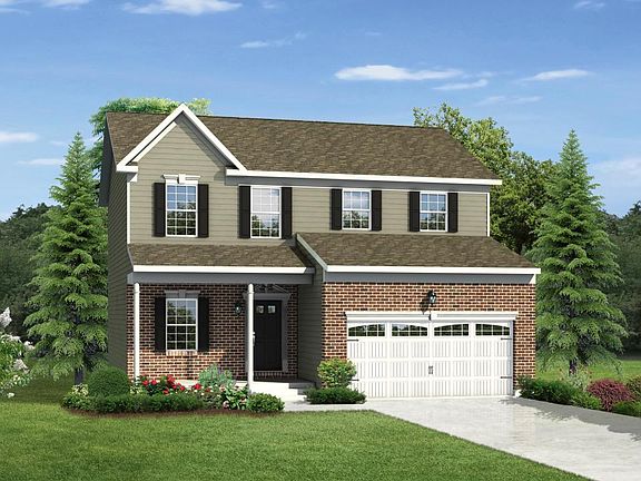 Elevation G Partial Brick Front