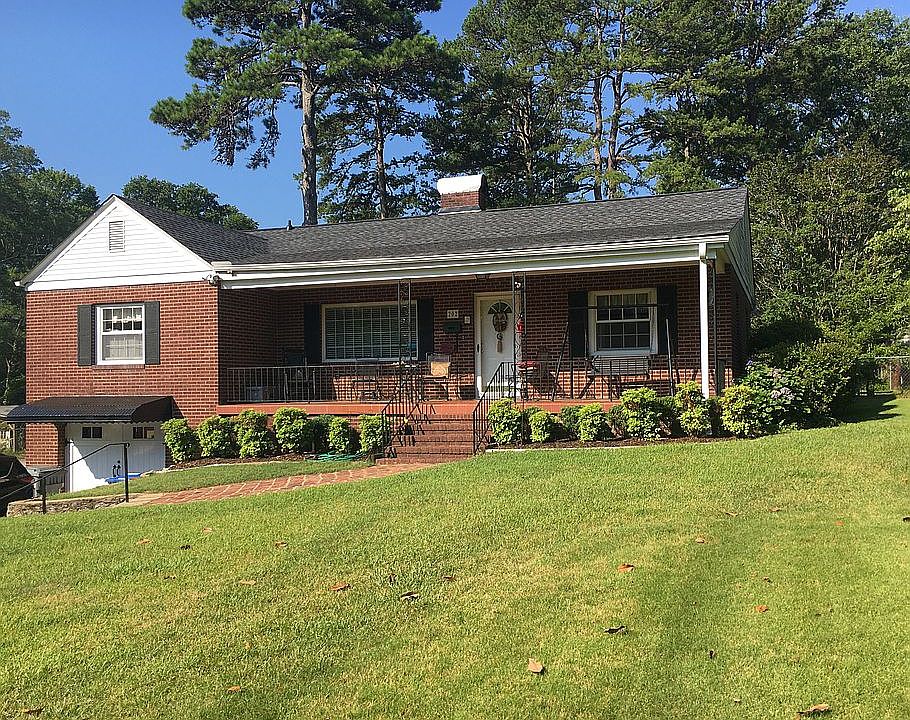 Front yard with porch