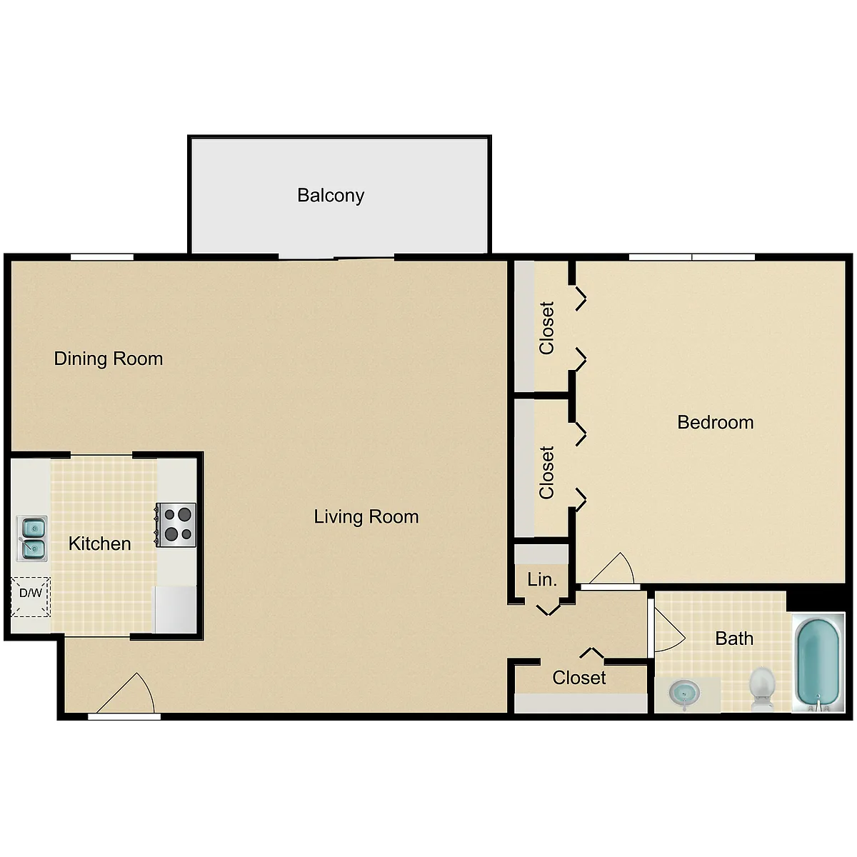 Floor plan Bryant