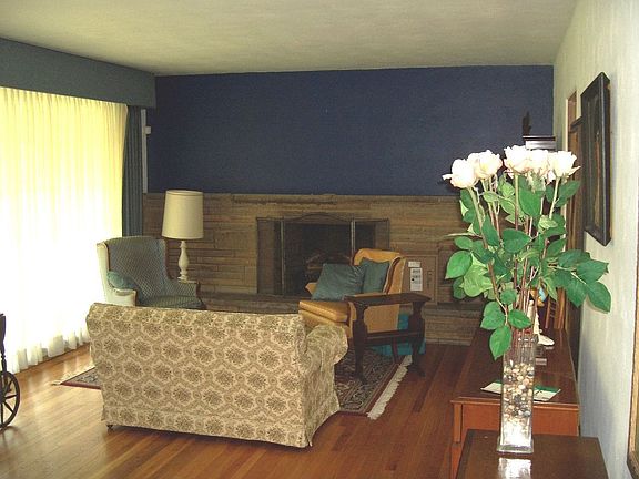 Forma living room with fireplace