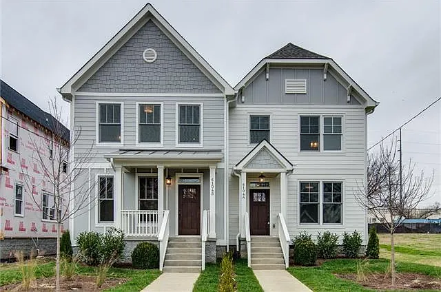 Front of House. Unit on the Right