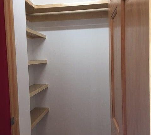 Front Closet, door open