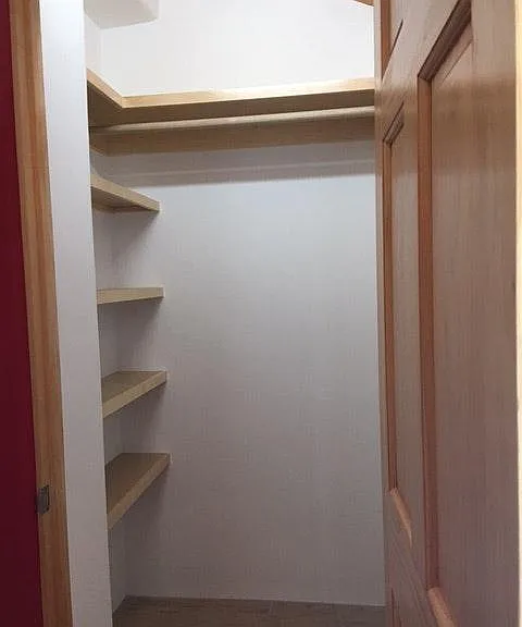Front Closet, door open