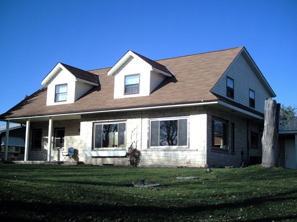 Front of House with new Windows