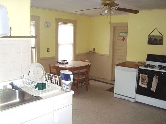 Another view of the second floor kitchen with doorway to bedroom #1