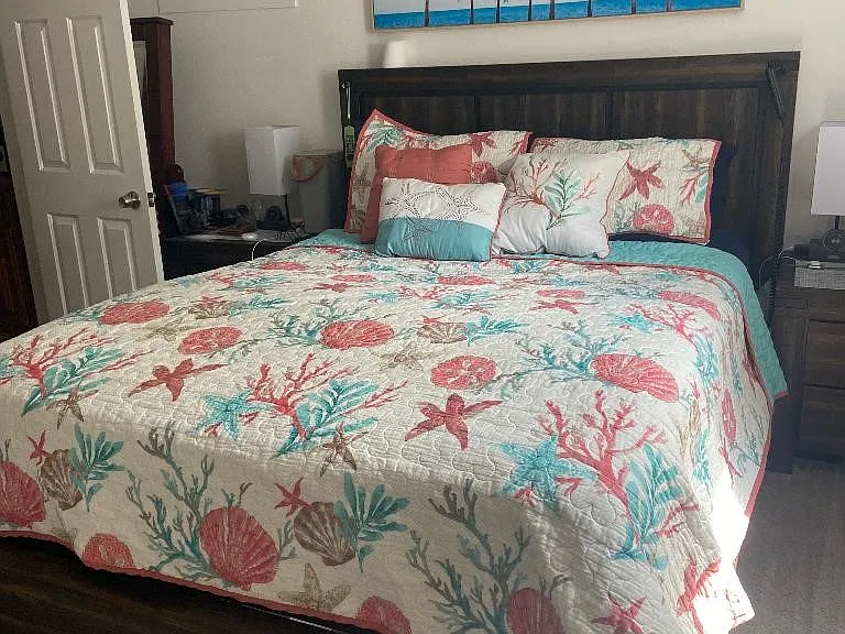 Basement Master bedroom furnished