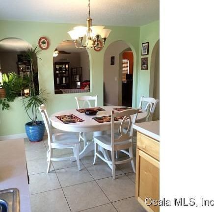 Kitchen view to living room