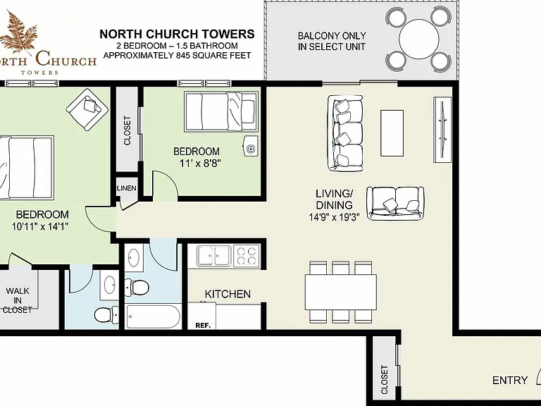North Church Towers Apartments — Photo 31