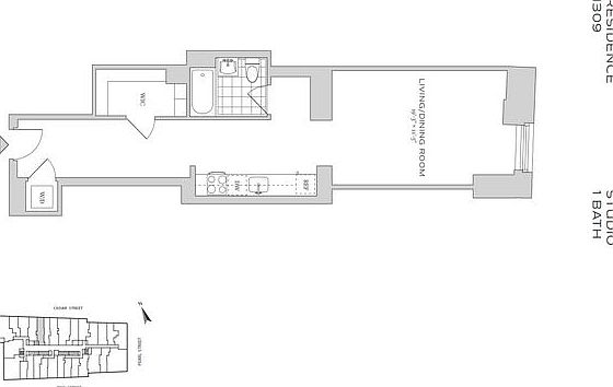 2nd image of 70 Pine St APT 1309