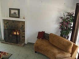 Living area/ Fireplace