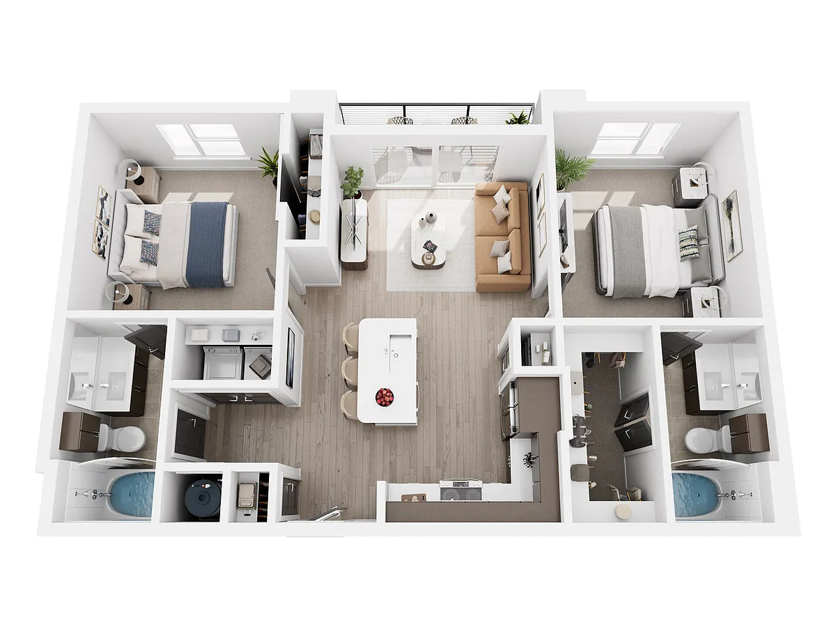 Floor plan B1
