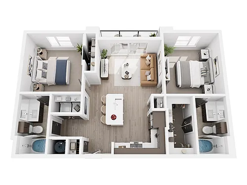 Floor plan B1