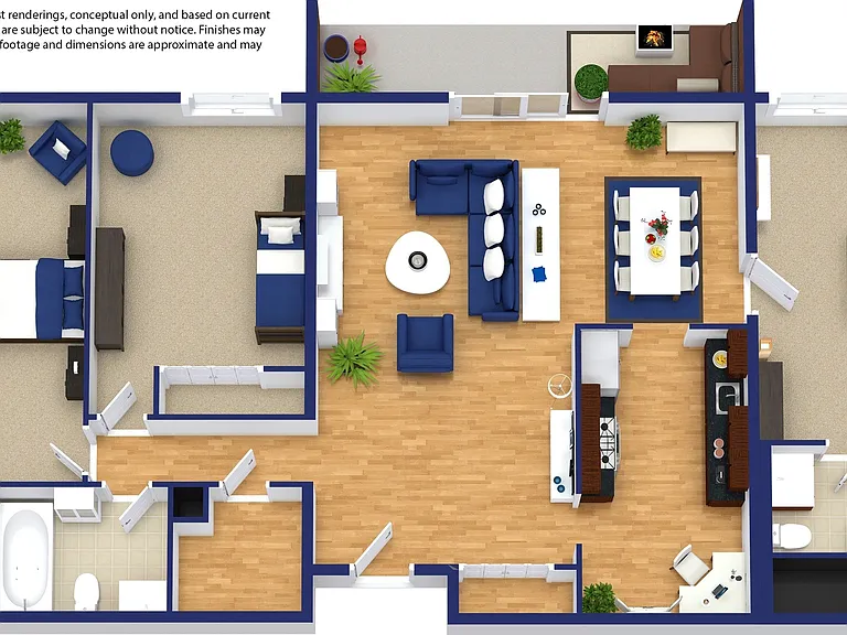 3 Bedroom | 2 Bath Floor Plan 3 Bedroom | 2 Bath Floor Plan