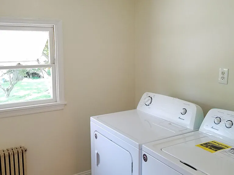 Full size laundry off of Kitchen