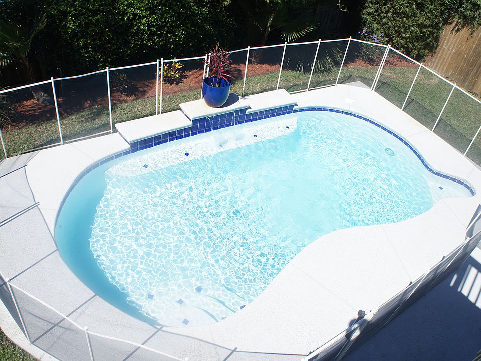 Pool view from balcony