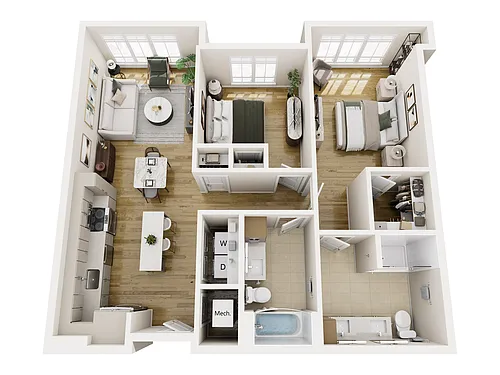 Floor plan B12