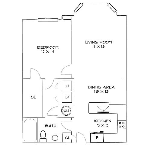 Floor plan Design 1F