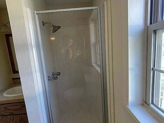 Main bathroom stall shower
