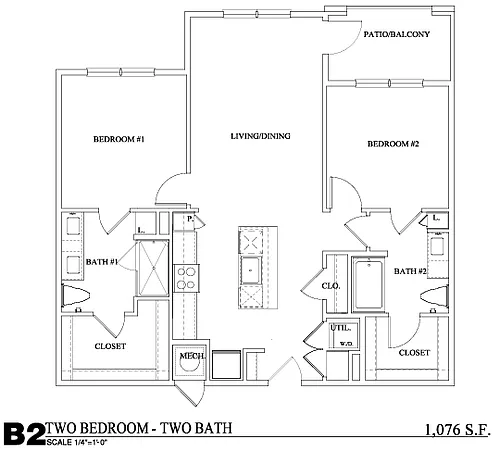 Floor plan The Miller - We're the Millers