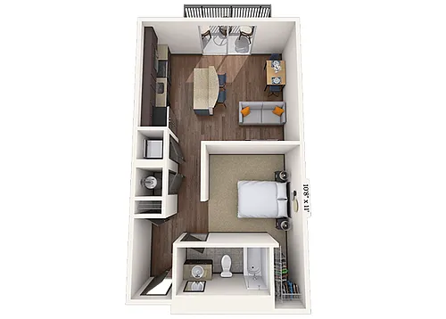 Floor plan Yellow
