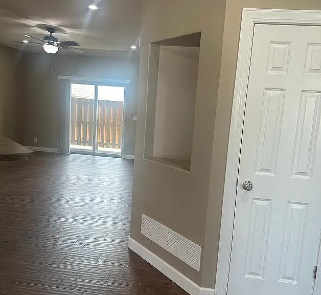 View from front entry door