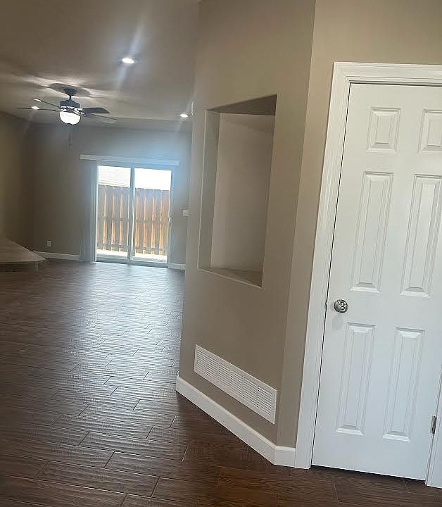 View from front entry door