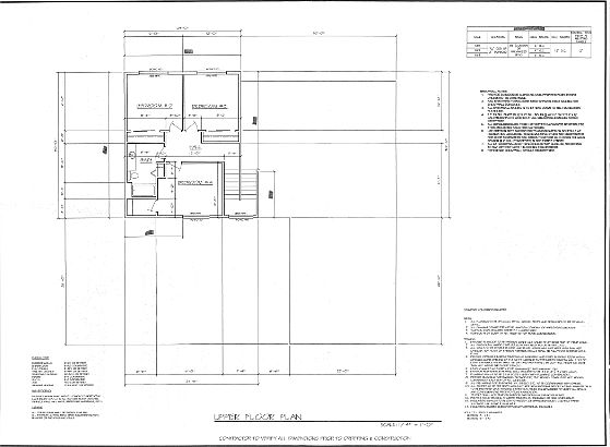 Upper Floor Plan