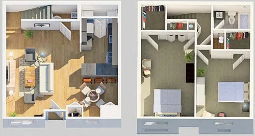 Floor plan The New "Banbury" - Fully Renovated Two Bedroom To