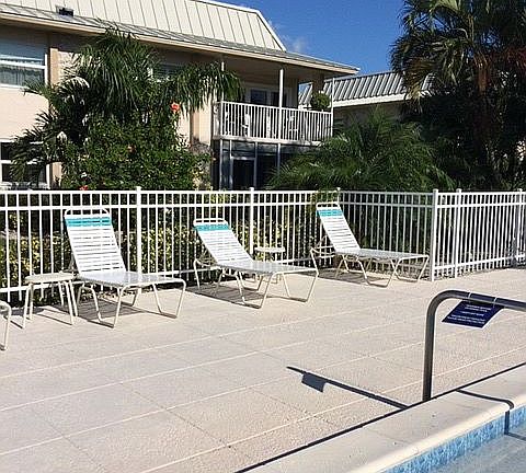 Pool deck