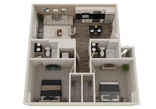 Floor plan 2X2