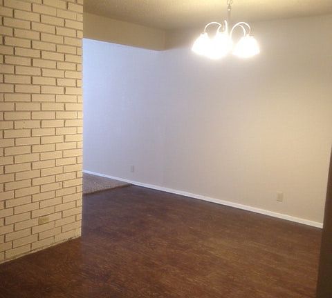 Large living room and separate dining area