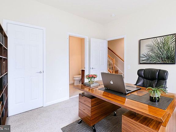 Main level bedroom with full bath