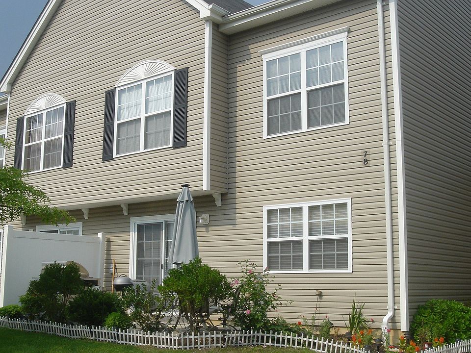 large patio and garden